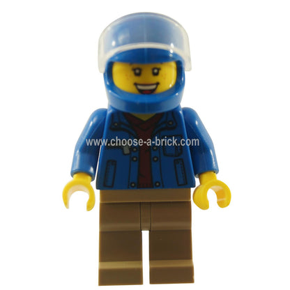 LEGO MInifigure City - Helicopter,pilot