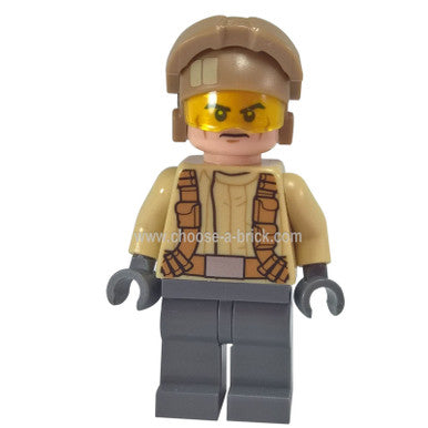 Resistance Trooper - Tan Jacket Frown Cheeklines (75131)