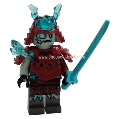 Blizzard Warrior with weapon - LEGO Minifigure Ninjago