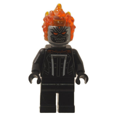 Ghost Rider - Flat Silver Head