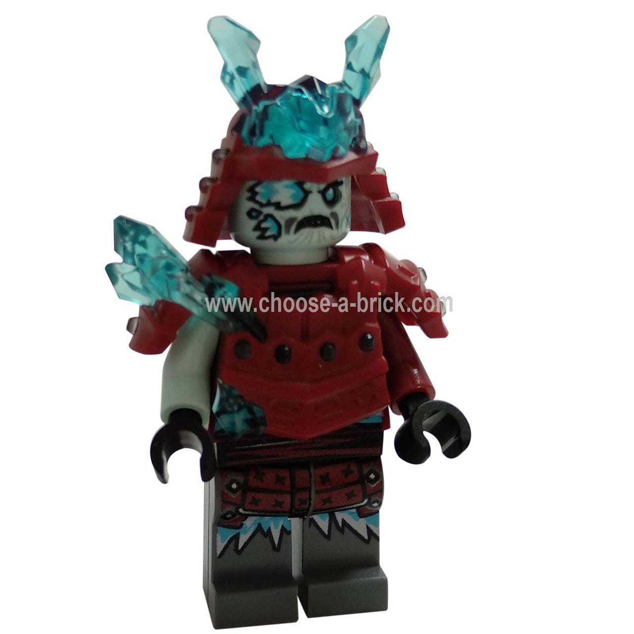 Blizzard Warrior with weapon - LEGO Minifigure Ninjago