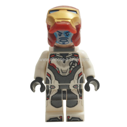 Iron Man - White Jumpsuit, Neck Bracket