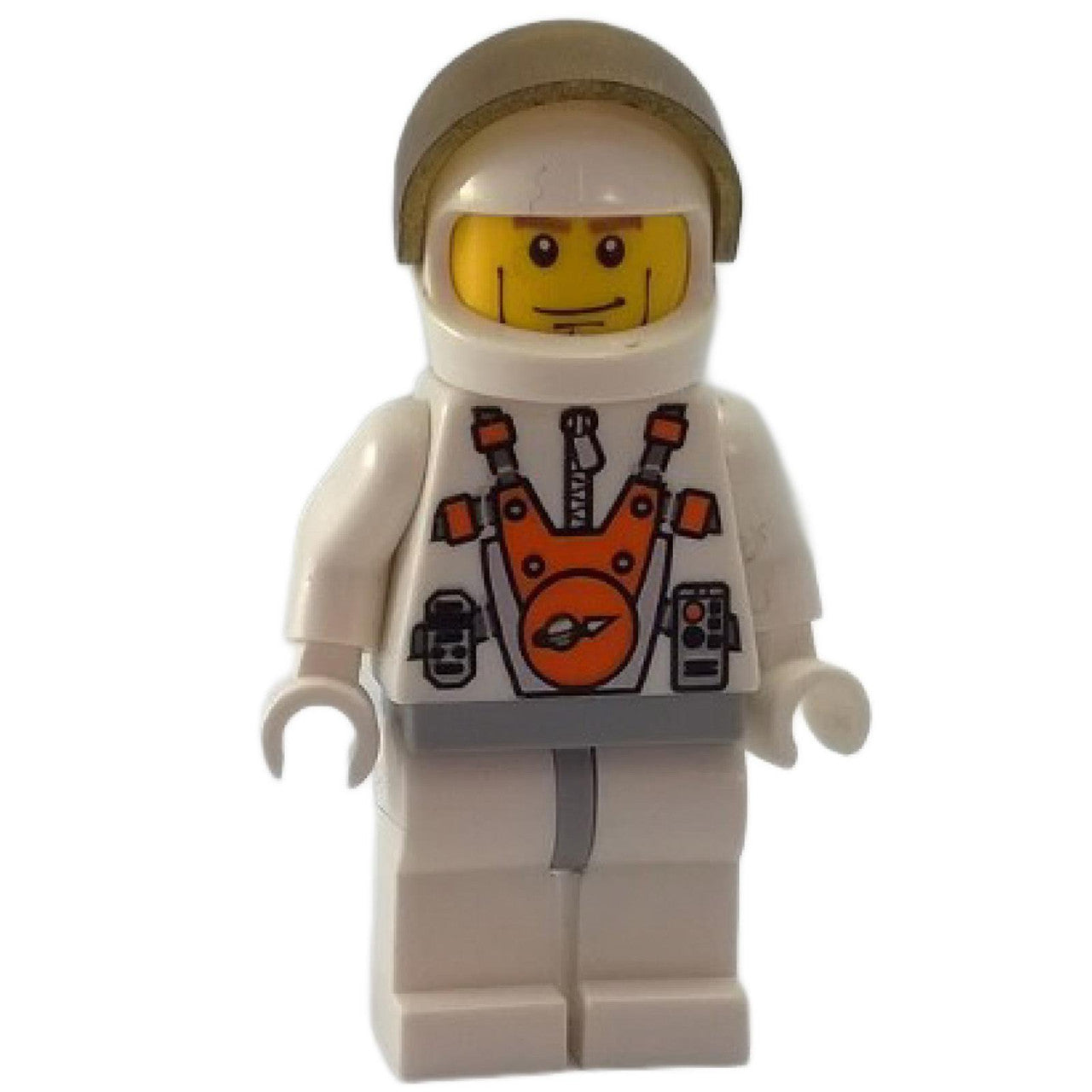 Mars Mission Astronaut with Helmet and Cheek Lines