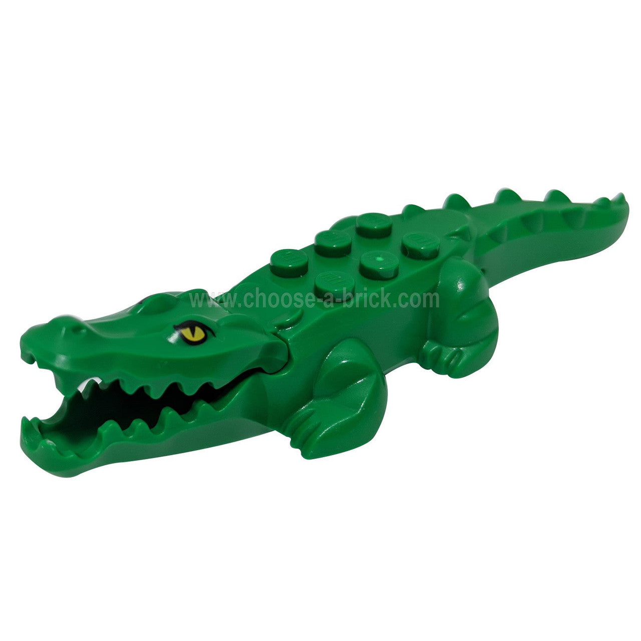 Alligator / Crocodile with 20 Teeth with Yellow Eyes LEGO