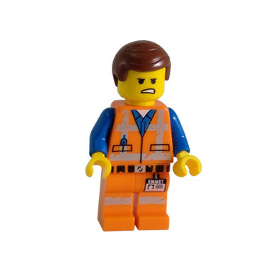 Emmet - Lopsided Smile / Angry, Worn Uniform