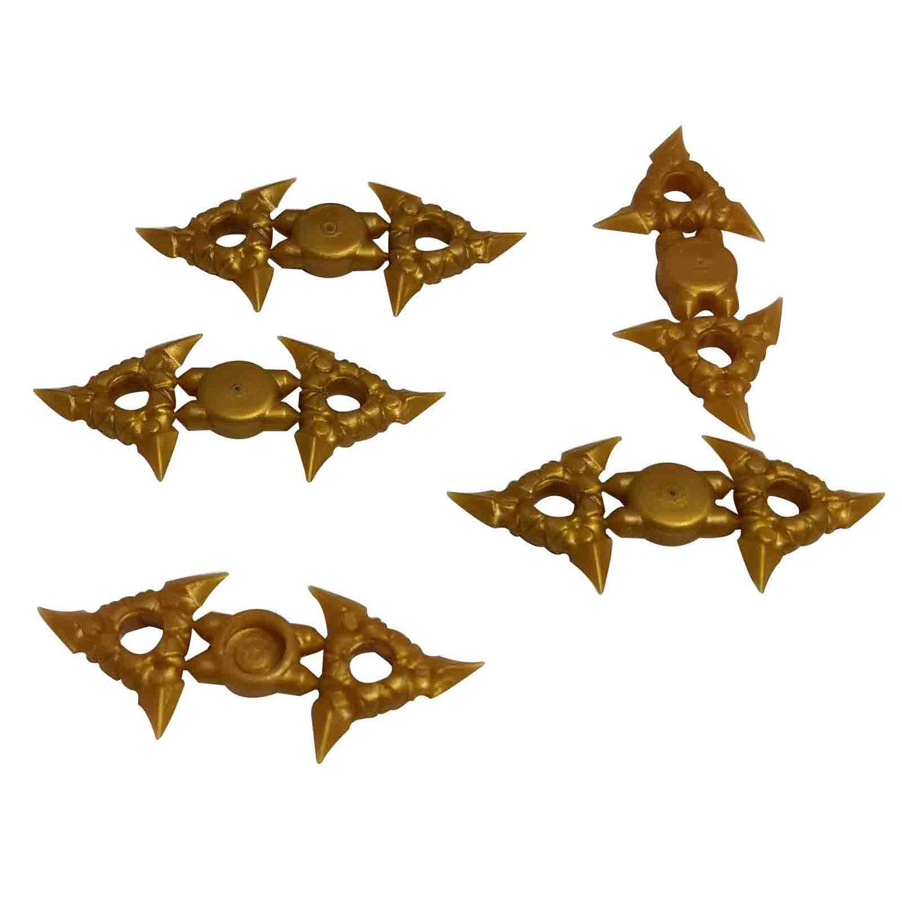 Minifigure, Weapon Throwing Star (Shuriken) with Textured Grips, 2 on Sprue