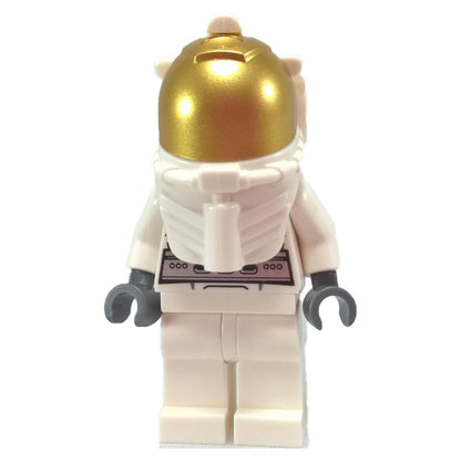 Male Astronaut with Gold Visor