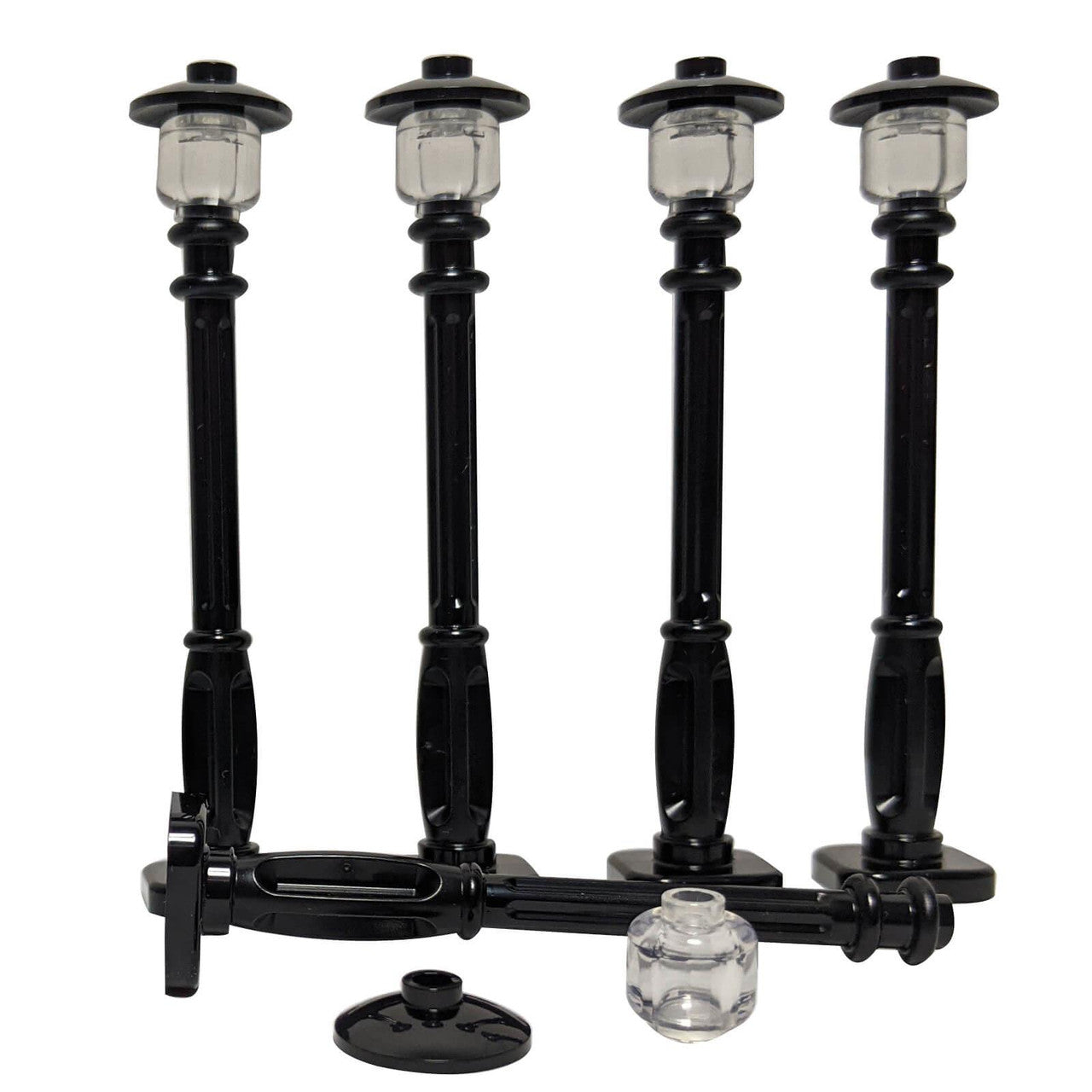 5 LEGO® Victorian Lamp Posts