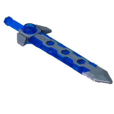 Weapon Sword, Long with tr dark blue blade - 24108c01