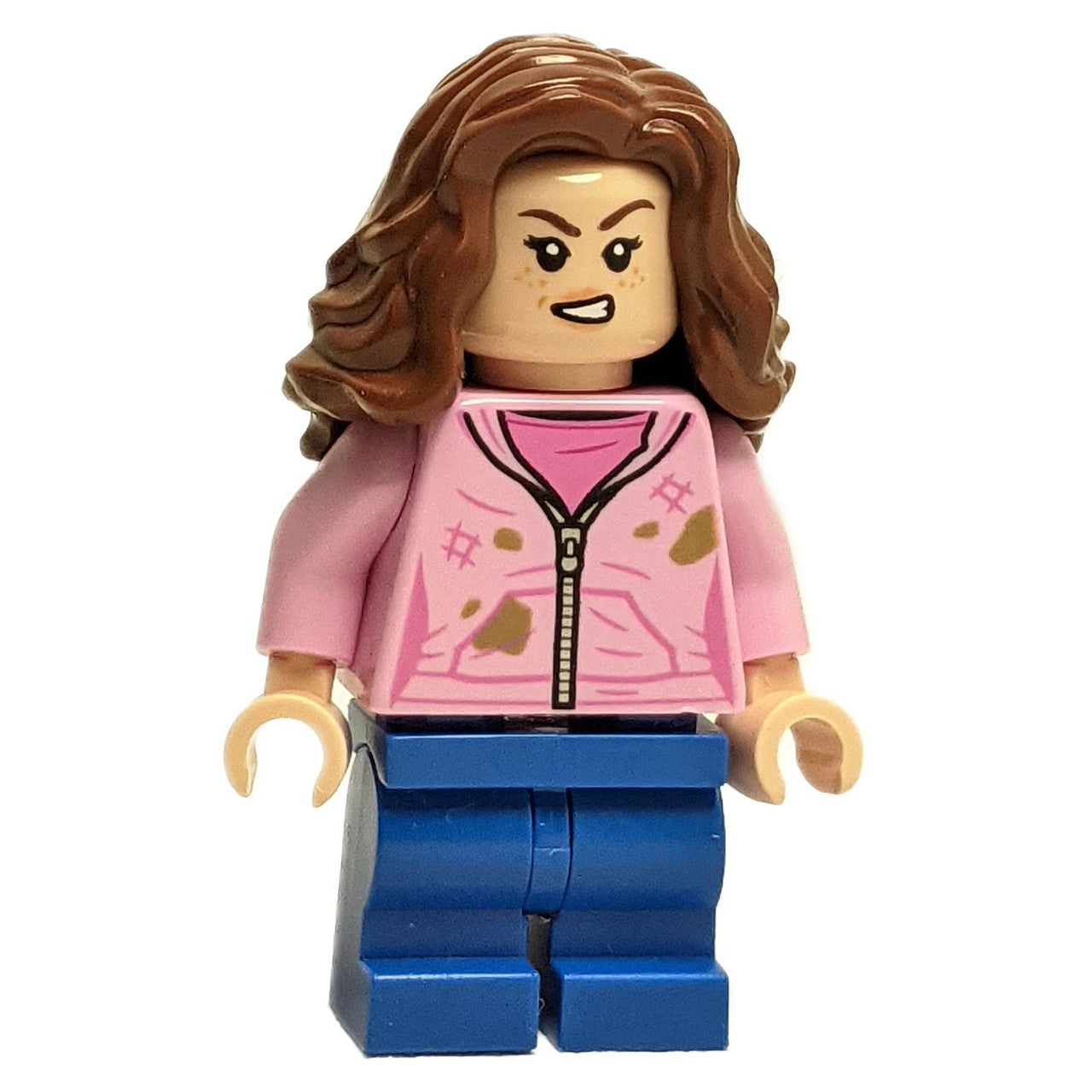 Hermione Granger - Bright Pink Jacket with Stains, Closed / Determined Mouth