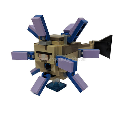 Minecraft Guardian Elder - Brick Built