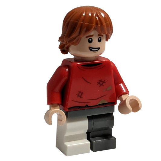 Ron Weasley, Red Sweater, Leg Cast