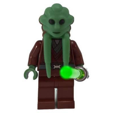 kit fisto with Light Saber