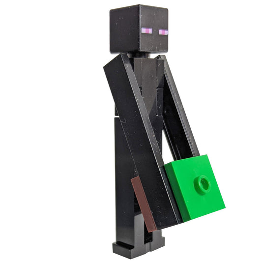 Enderman - Reddish Brown Block with Green Top