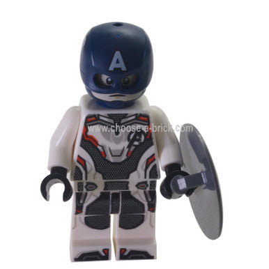 Captain America - White Jumpsuit, Helmet