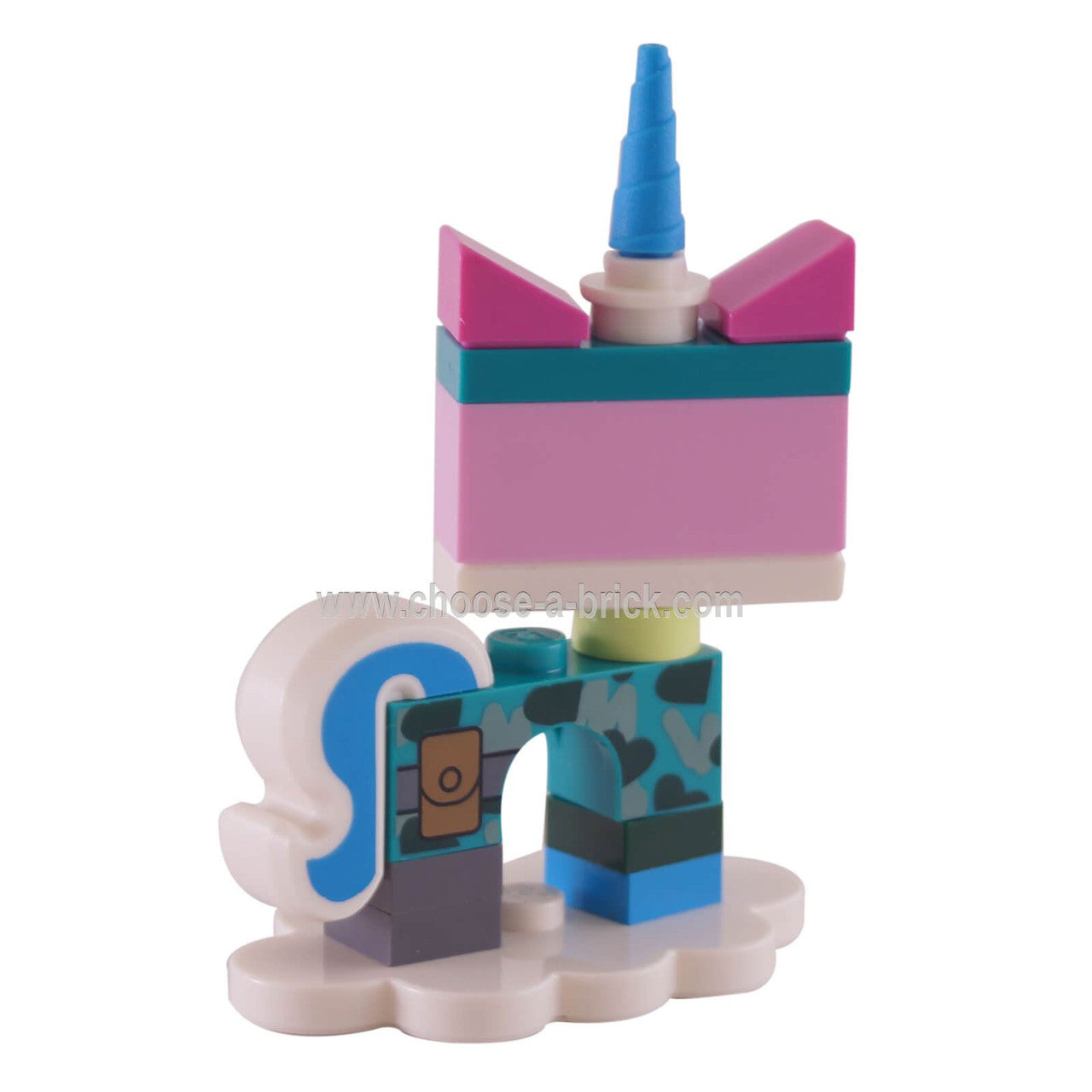 Camouflage Unikitty, Unikitty!, Series 1 Complete Set with Stand taken out of the bag to verify content. Complete.