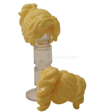 Minifigure, Hair Female Long Wavy with Ponytail (BAM)