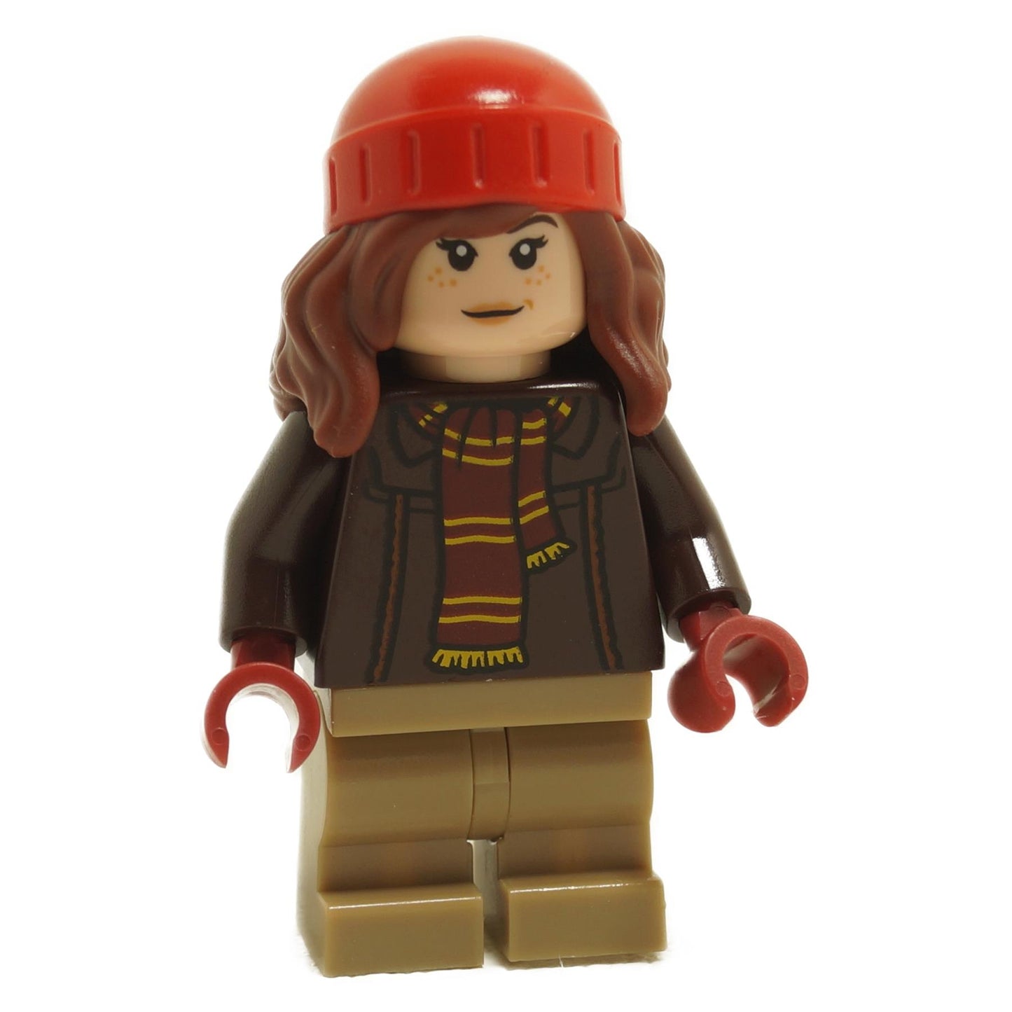 Hermione Granger with red beanie