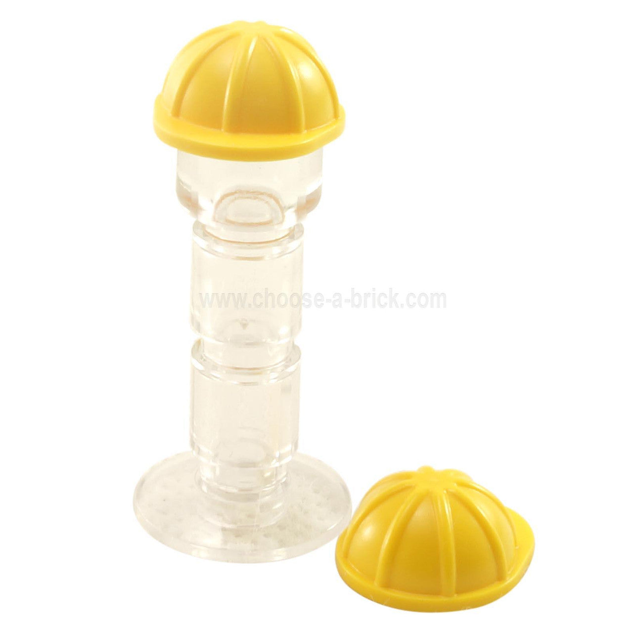 Minifigure, Headgear Helmet Construction yellow