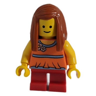 Girl with long hair