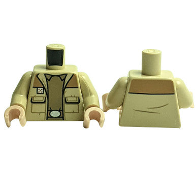 Torso SW Coat, Pockets, Red General Insignia and Dark Tan Shirt Pattern