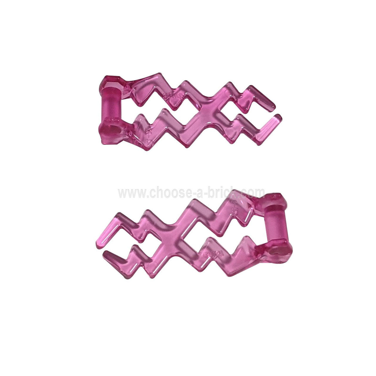 Wave Angular (Electric Zigzag, Castle Magic Spark) trans-dark pink