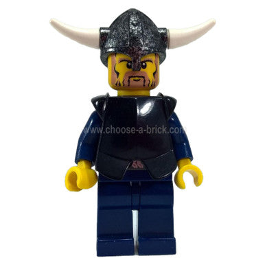 Viking Warrior with Black Breast Plate, Dark Blue Legs (vik001)