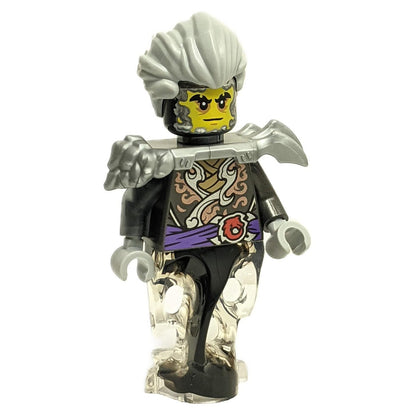 Cinder - Pearl Dark Gray and Flat Silver Armor, Ghost Legs (71818)